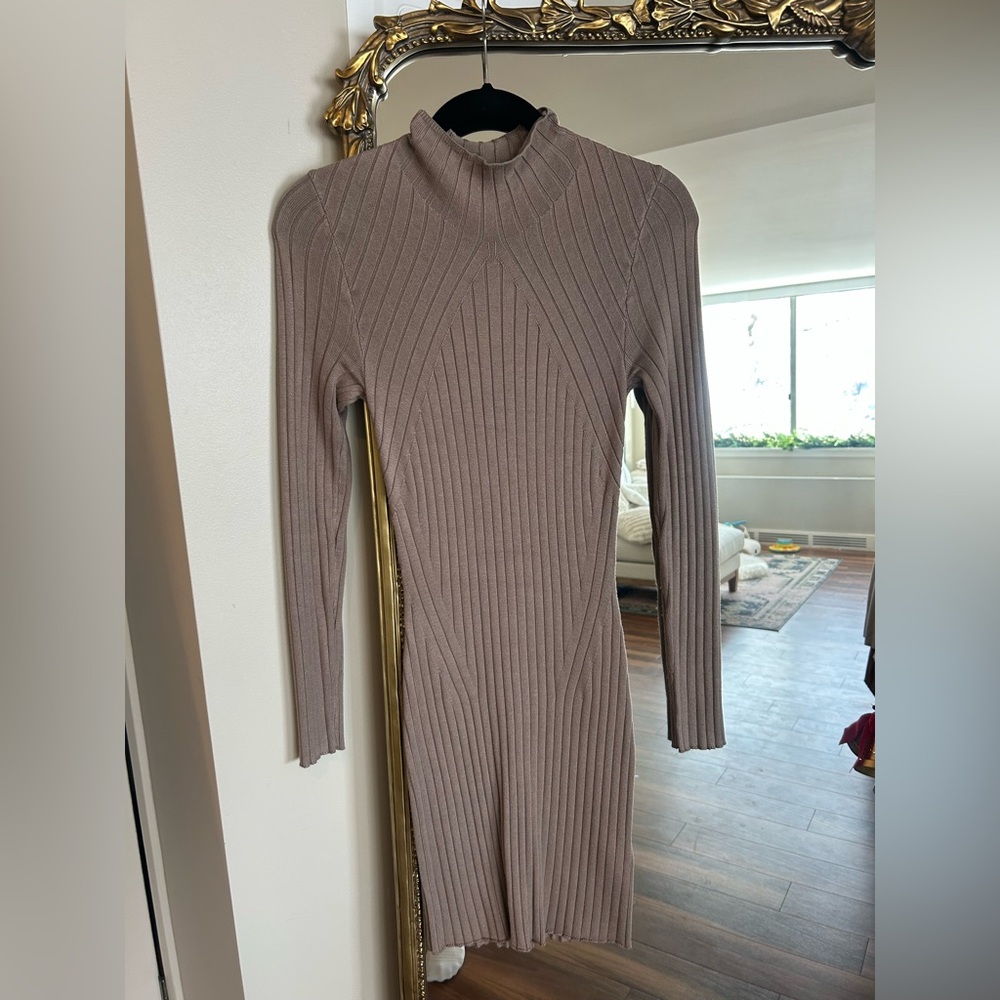 Abercrombie turtleneck midi sweater dress